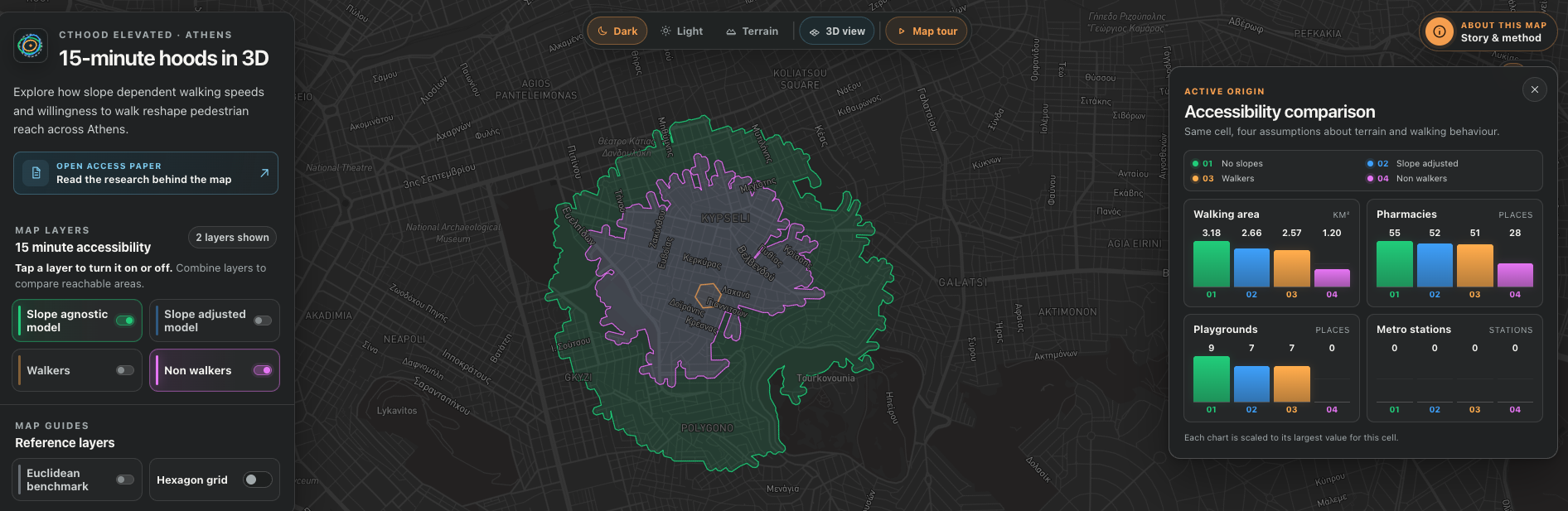 Preview of the current CThood Elevated map